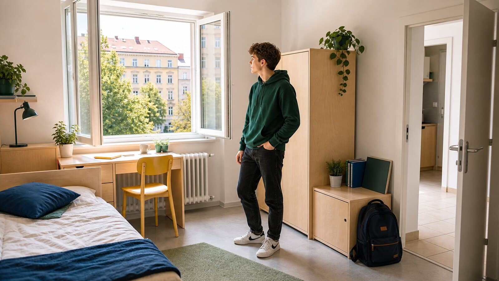 Ilustrační fotografie k článku Jak poznat dobrý pokoj ve sdíleném bytě