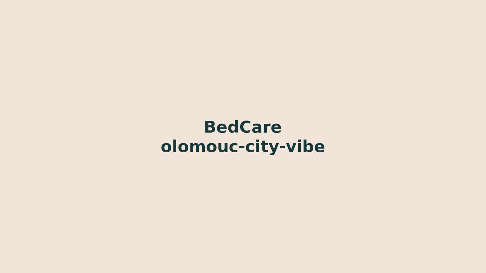 Materiály a interiérový styl studentského bydlení bedcare v Olomouci